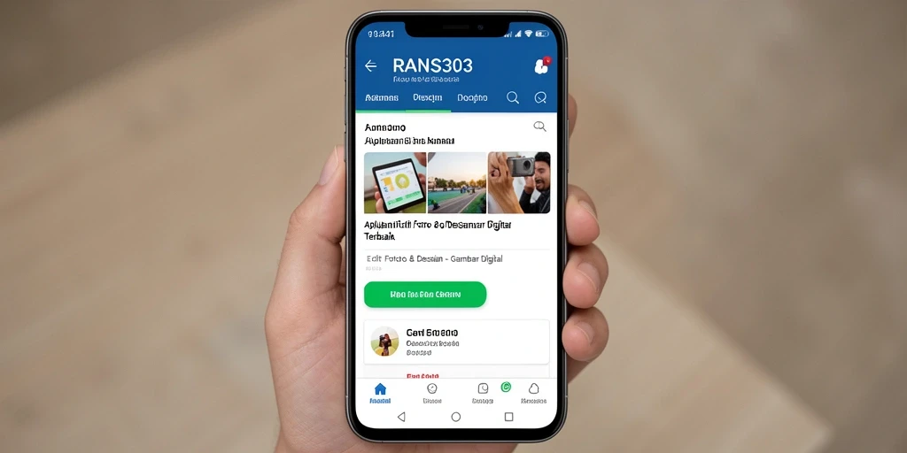 Screenshot utama RANS303 menampilkan antarmuka intuitif untuk editing gambar.